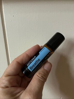 Doterra Breathe Touch Roll-On - Blue and Black